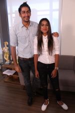 Nia Sharma & Namit Khanna at an Interview For Web Series Twisted on 25th March 2017